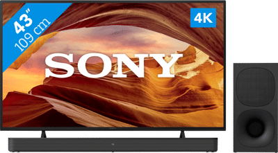 Sony KD-43X75WL (2023) + Soundbar