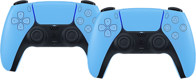 Sony Playstation 5 DualSense Draadloze Controller Starlight Blue Duo Pack