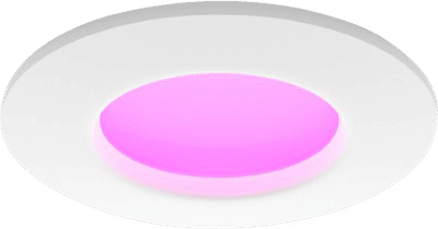 Philips Hue inbouwspot Slim - White and color - 90mm - wit