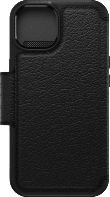 Otterbox Strada Apple iPhone 14 Book Case Leer Zwart