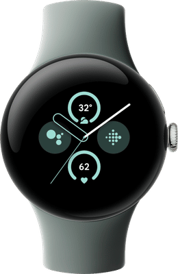 Google Pixel Watch 2 Goud/Groen