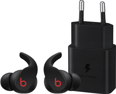 Beats Fit Pro Zwart + Samsung Oplader 15W
