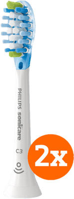 Philips Sonicare Premium Plaque Defence HX9042/17 (2 stuks)