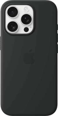 Apple iPhone 16 Pro Back Cover met MagSafe Zwart