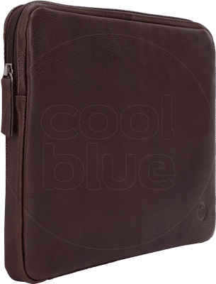 BlueBuilt 12 inch Laptophoes breedte 29 cm - 30 cm Leer Bruin