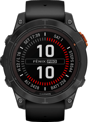 Garmin Fenix 7 Pro Solar Zwart 47mm