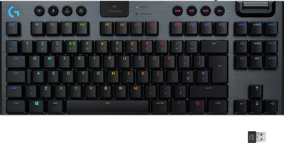 Logitech G915 TKL Tenkeyless Lightspeed Draadloos RGB Mechanisch Gaming Toetsenbord QWERTY