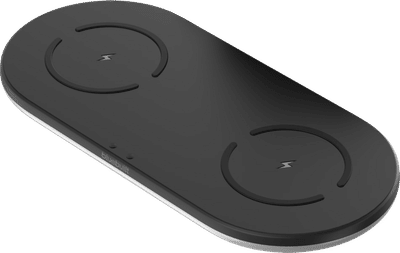 BlueBuilt 2-in-1 Draadloze Oplader 10W Zwart