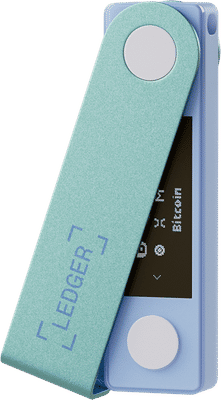 Ledger Nano X Pastel Groen
