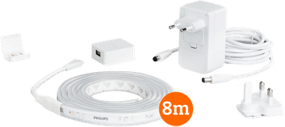 Philips Hue Lightstrip Plus White & Color 8m Basisset