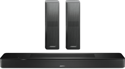 Bose Smart Soundbar 600 + Bose Surround Speakers 700 Zwart