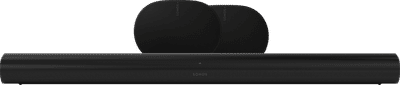 Sonos Arc Zwart + 2x Era 300 Zwart