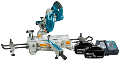 Makita DLS714NZ + 6,0 Ah accu (2x) en lader