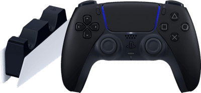 Sony PlayStation 5 DualSense draadloze controller Midnight Black + oplaadstation