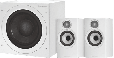 Bowers & Wilkins 607 S3 (per paar) + ASW608 Wit