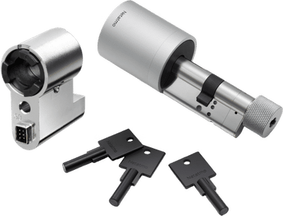 Netatmo Slim Deurslot + 50 mm extensiekit + 3 sleutels