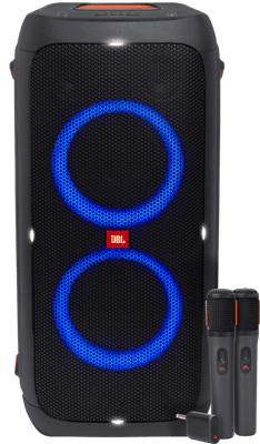 JBL Partybox 310 + Draadloze microfoonset