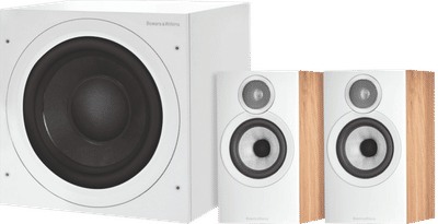 Bowers & Wilkins 607 S3 Bruin (per paar) + ASW608 Wit