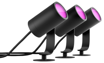 Philips Hue Lily Starter Pack White and Color prikspot 3-Pack