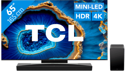 TCL QD Mini-LED 65C803 (2023) + soundbar