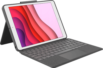 Logitech Combo Touch Apple iPad (2021/2020) Toetsenbord Hoes QWERTY