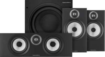 Bowers & Wilkins HTM6 S3 + 606 S3 (per paar) + ASW610 Zwart