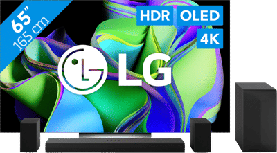 LG OLED65C34LA (2023) + Soundbar