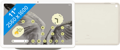 Google Pixel Tablet 256GB Wifi Creme + Back Cover Creme