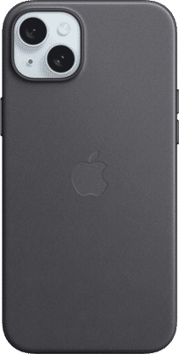 Apple iPhone 15 Plus FineWoven Back Cover met MagSafe Zwart