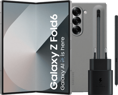 Samsung Galaxy Z Fold 6 512GB Zilver 5G + Accessoirepakket