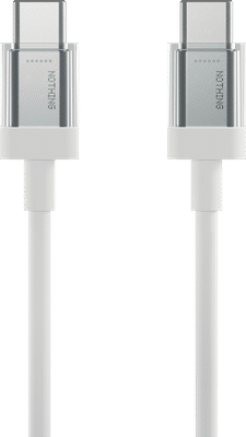 Nothing Usb C naar Usb C Kabel 1,8m Kunststof Wit