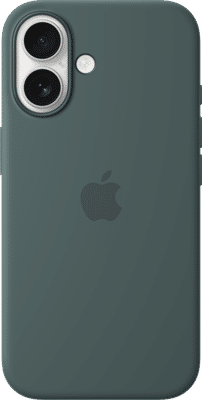 Apple iPhone 16 Back Cover met MagSafe Blauwgroen