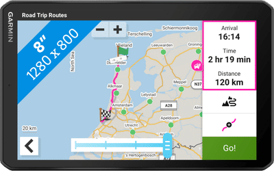 Garmin Camper 895 Camper en Caravan Europa