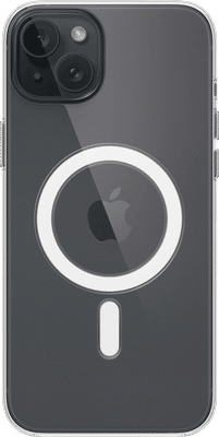 Apple iPhone 15 Plus Back Cover met MagSafe Transparant