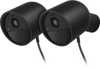 Philips Hue Secure bedrade beveiligingscamera Zwart 2-pack