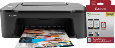 Canon PIXMA TS3550I + 1 set extra inkt