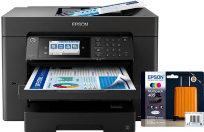 Epson WorkForce WF-7840DTWF + 1 set extra inkt