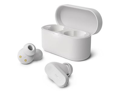 Philips 3000 series TAT3509WT/00, True Wireless Stereo (TWS), 20 - 20000 Hz, Puhelut/Musiikki, 35 g, Kuulokkeet, Valkoinen