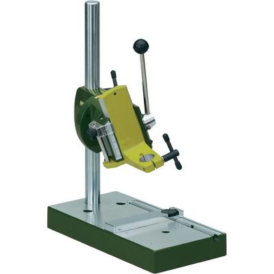 Proxxon 28 600, Drillstativ, 4 cm, Grønn, Rustfritt stål, Gult, Stål
