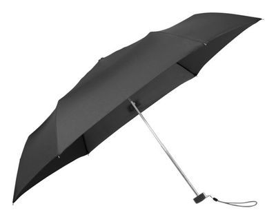 Samsonite Rain Pro, Kompakt, Motstandsdyktig mot regn, Rund, Sort, Stål, Polyester