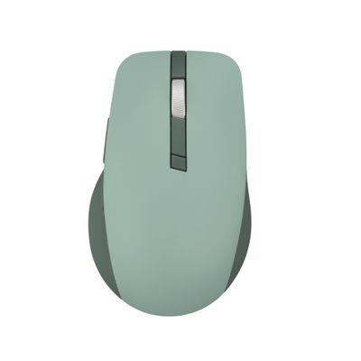 ASUS SmartO Mouse MD200 Silent Plus, Ambidextrous, Optical, RF Wireless + Bluetooth, 4200 DPI, Green