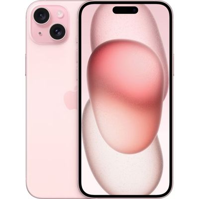 Apple iPhone 15 Plus - 5G smartphone - dobbelt-SIM / Internminne 256 GB - OLED-display - 6.7" - 2796 x 1290 pixels - 2x bakkameraer 48 MP, 12 MP - ...