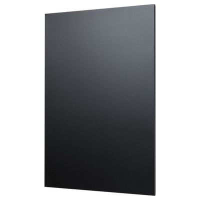 Magnetisk Kridttavle i stål 60 x 90 cm. Sort