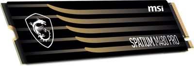 MSI Spatium M480 PRO PCIe 4.0 NVMe M.2 1TB, 1 TB, M.2, 7400 MB/s