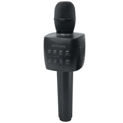 Muse M-508 KA karaokemikrofon Bluetooth/3.5 mm, svart