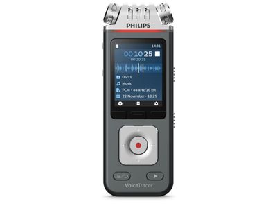 Philips DVT6115 diktafon 8 GB, 3 mikrofoner