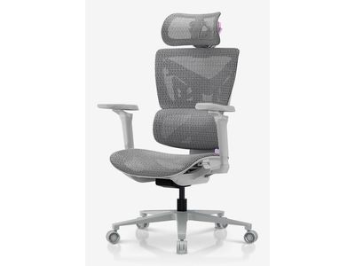 Anda Seat X-Air Pro, Wire-sete, Mesh-ryggstøtte, Grå, Blå, Grå, Rosa, Fiolett, Mesh, Mesh