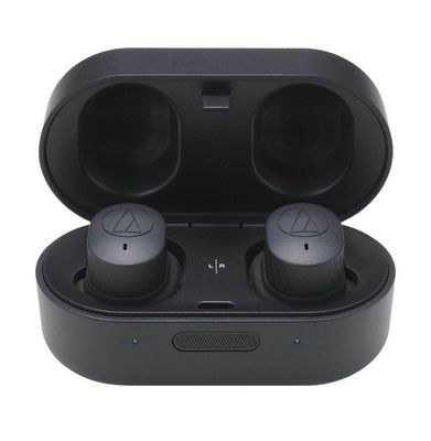 Audio-Technica ATH SPORT7TW - True wireless-hörlurar med mikrofon - inuti örat - Bluetooth - svart