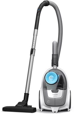 Philips 2000-serien XB2122 påslös dammsugare - 850 W - Arktisk vit och himmelsblå