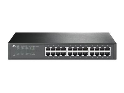 TP-Link TL-SG1024D - Switch - 24 x 10/100/1000 - stasjonær, rackmonterbar